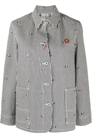 Kenzo Veste boutonnée à patch logo