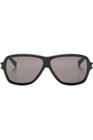 Saint Laurent Lunettes de soleil Castel à monture oversize
