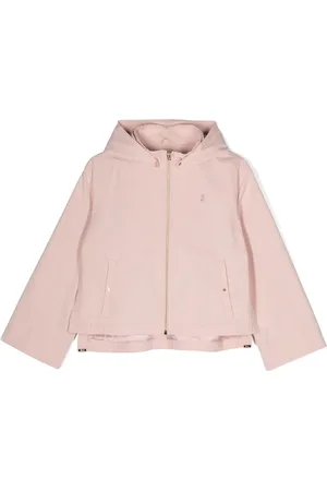 HERNO Imperméable zippé à plaque logo