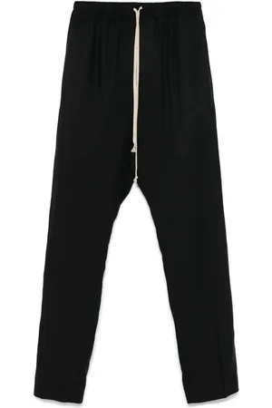 Rick Owens Pantalon slim à lien de resserrage