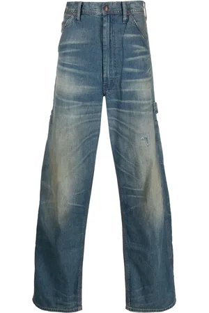 Ralph Lauren Jean droit à taille haute