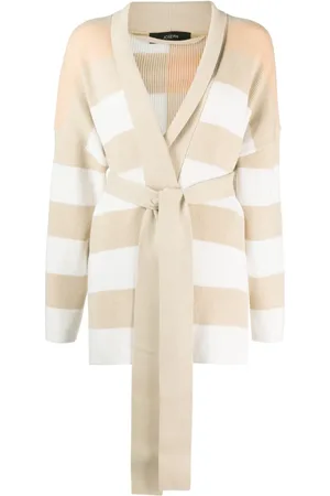 Joseph Cardigan en maille à rayures