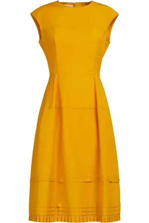 Marni Robe plissée à coupe mi-longue