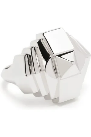 Statement Bague Rockaway Pyramid en Sterling