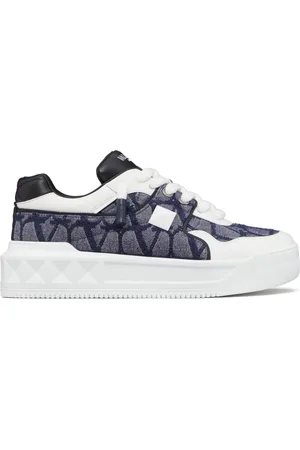 VALENTINO GARAVANI Baskets One Stud XL Toile Iconographe