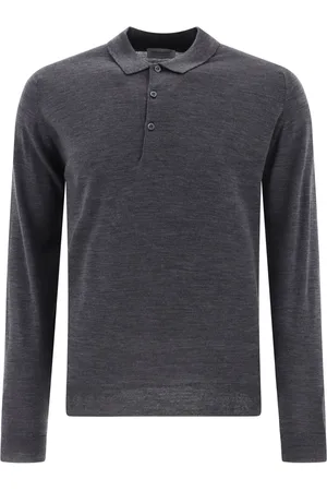 JOHN SMEDLEY Polo en laine mérinos