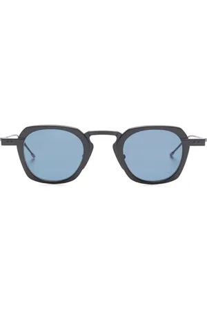 Thom Browne Lunettes de soleil à monture ronde