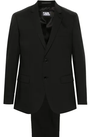 Karl Lagerfeld Costume à veste Drive à simple boutonnage