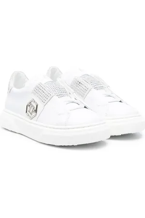 Philipp Plein Baskets à ornements en cristal