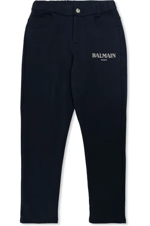 Balmain Pantalon à logo imprimé