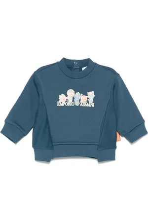 Emporio Armani Sweat à appliqué logo