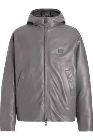 Dolce & Gabbana Veste bomber à plaque logo