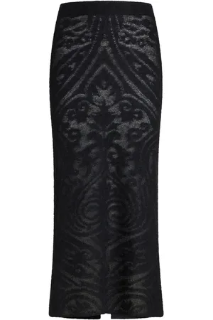 Etro Jupe mi-longue en jacquard