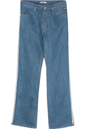 Gauchere Jean à détails de zips