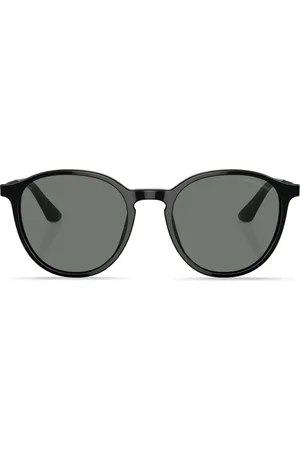 Giorgio Armani Lunettes de soleil à monture ronde