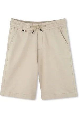 HUGO BOSS Bermuda à logo brodé