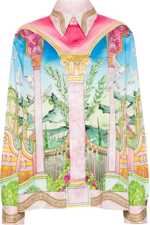 Casablanca Chemise Le Jardin Ideal