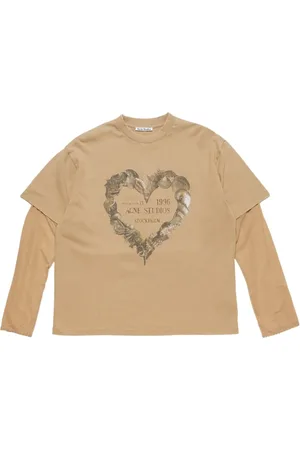 Acne Studios T-shirt à design superposé