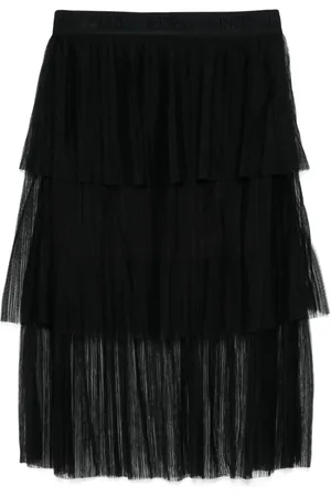 DKNY Jupe mi-longue à volants superposés