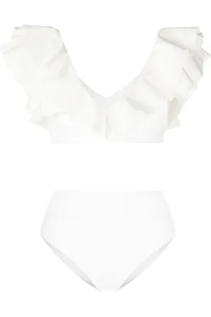 Maygel Coronel Bikini Mila à détails de volants