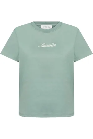 Lanvin T-shirt à logo brodé