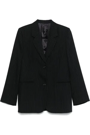 Totême Blazer à fines rayures