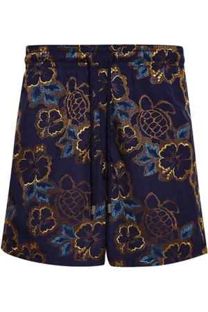 Vilebrequin Short à fleurs en jacquard