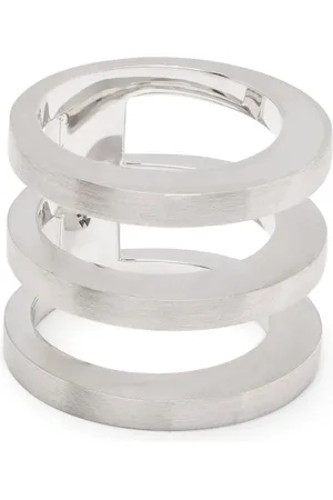 TOM WOOD Bague Vault Triple