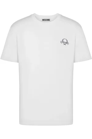 Moschino T-shirt en coton à logo imprimé