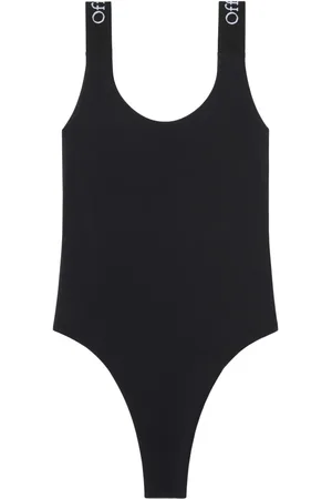 OFF-WHITE Maillot de bain à bande logo