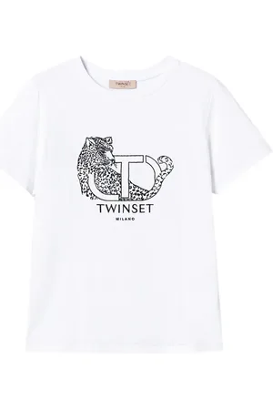 Twin-Set T-shirt à logo brodé