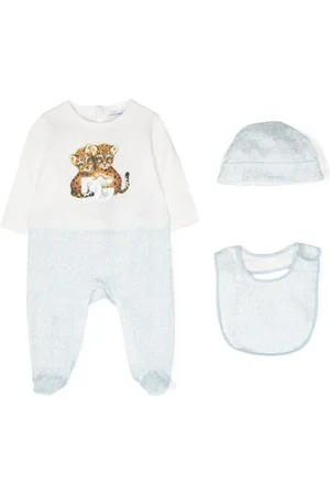 Dolce & Gabbana Pyjama en coton à motif monogrammé