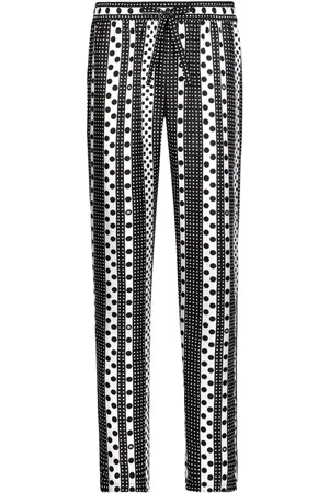 Dolce & Gabbana Pantalon de pyjamas en soie à pois
