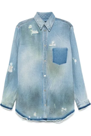 EgonLab Chemise à empiècement au col