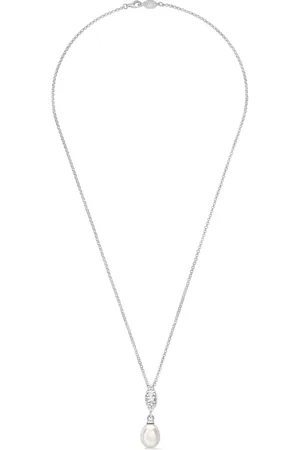 Dower and Hall Pendentif à perle blanche