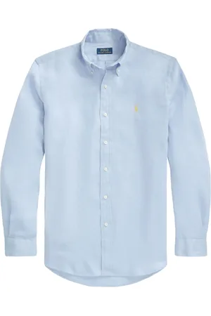 Ralph Lauren Chemise en lin à logo Polo Pony