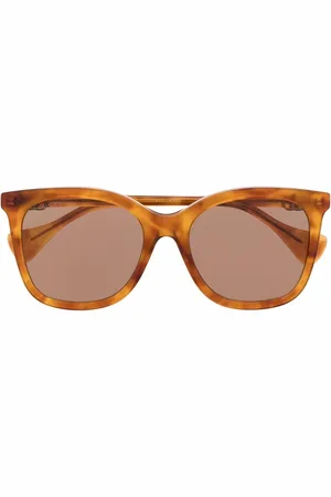 Gucci Lunettes de soleil GG à monture papillon