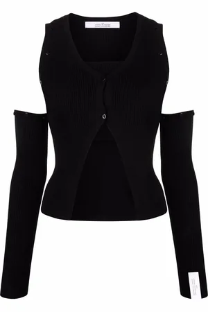 Rokh Cardigan à découpes