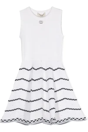 Twin-Set Robe à motif géométrique
