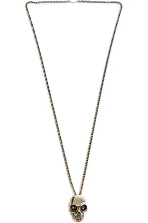Alexander McQueen Collier à chaine tête de mort