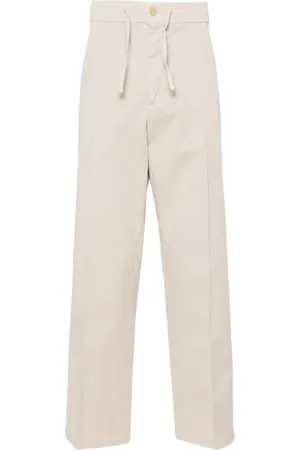 CANALI Pantalon droit à lien de resserrage
