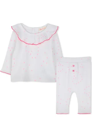 Billieblush Ensemble blouse-pantalon à imprimé cœur