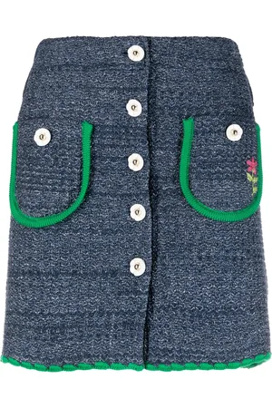 CORMIO Minijupe Chiara à boutons fleurs