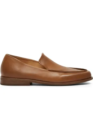 MARSÈLL Mocassins en cuir à bout rond