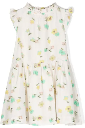 BONPOINT Robe volantée à fleurs