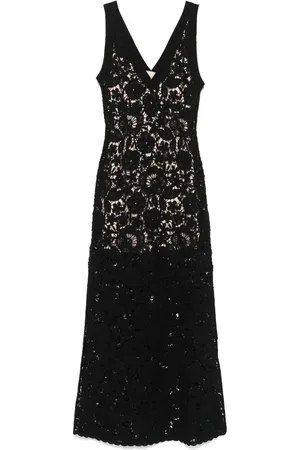P.A.R.O.S.H. Robe longue en crochet