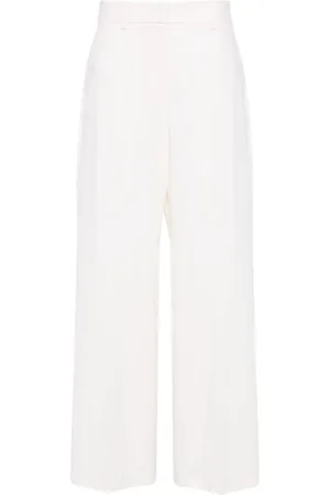 Msgm Pantalon de costume à taille haute