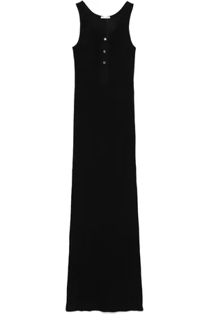 Ami Robe en coton à coupe longue