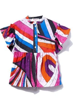 PUCCI Junior T-shirt à imprimé Iride