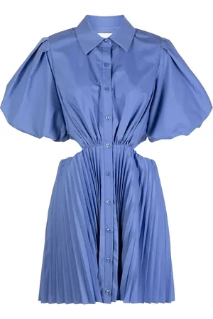 Simkhai Robe-chemise à manches bouffantes